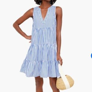 Tuckernuck blue and white striped dress